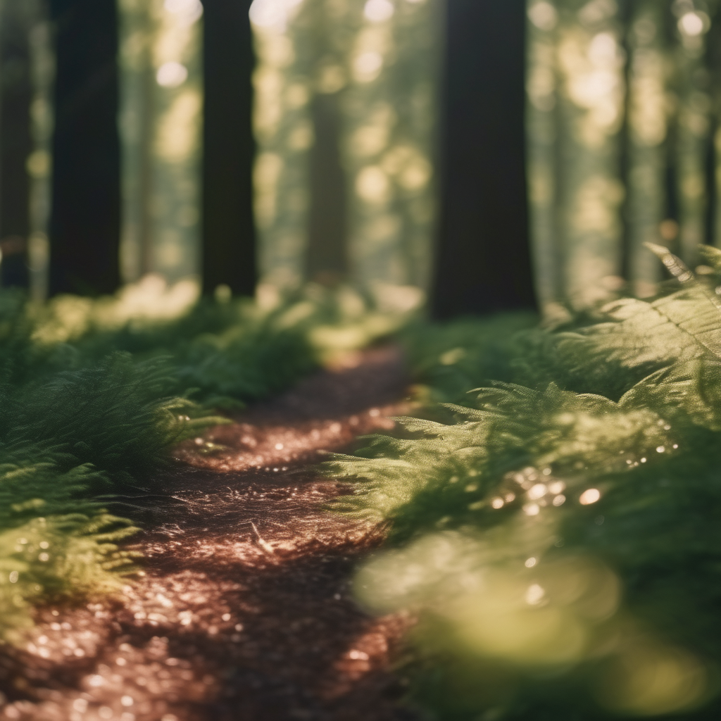 Hyperrealsitic forrest 16k sunny