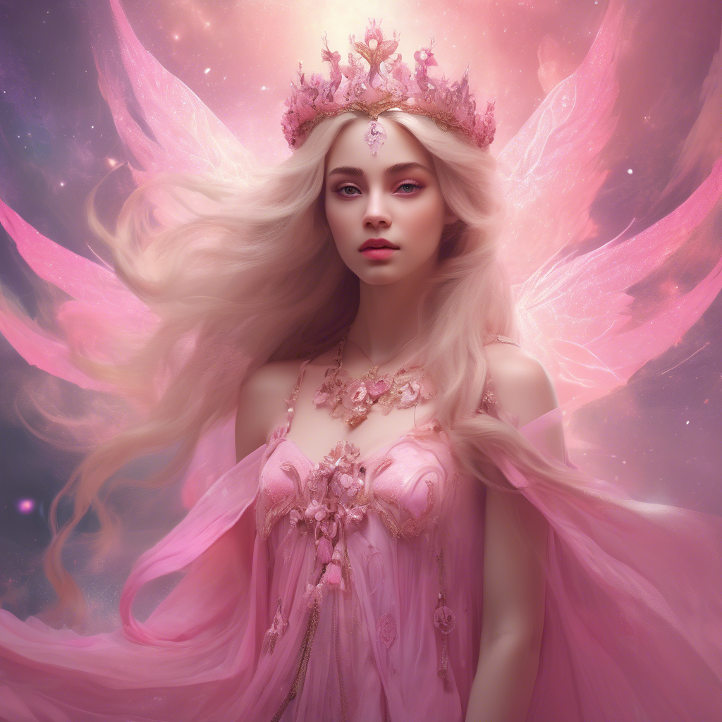 png background  princess in pink