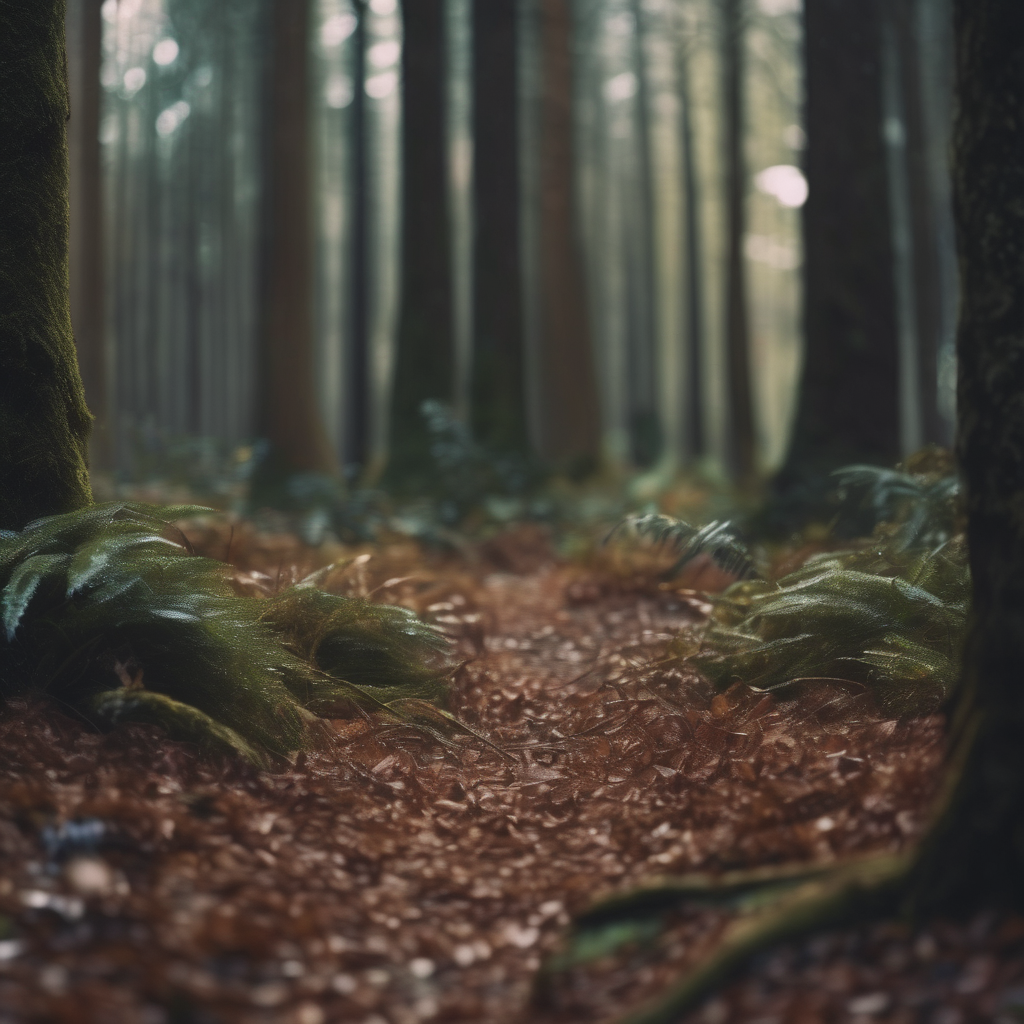 Hyperrealsitic forrest