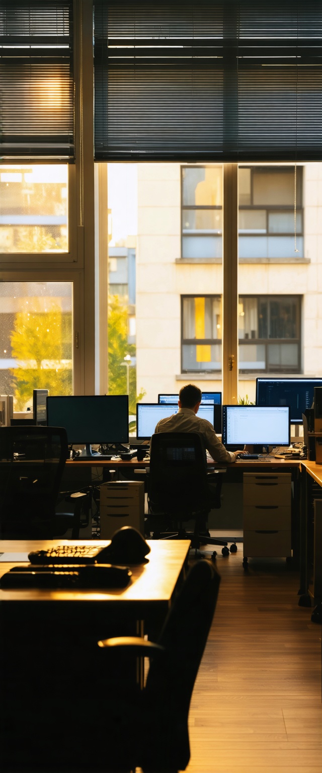 16k hd high quality photo realistic office withj people working