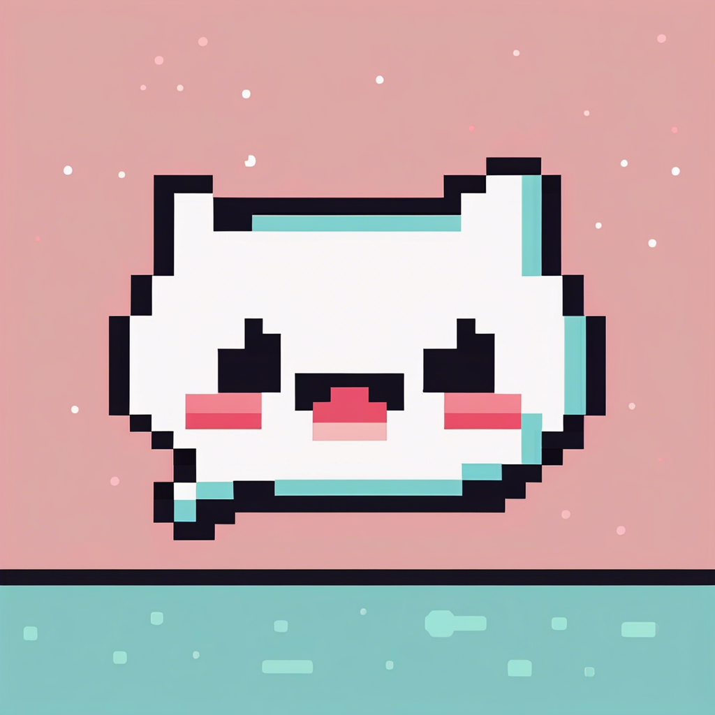 Cute happy chat bubble face