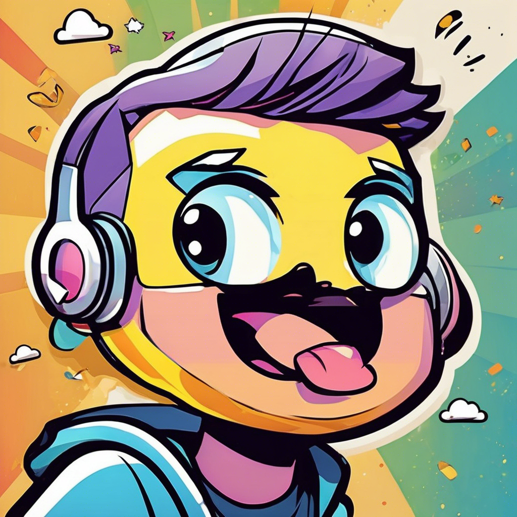 Cute happy social media marketing chat icon