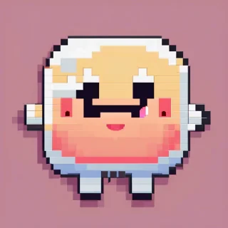 Cute happy chat bubble face