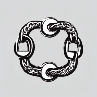 two link chain logo
