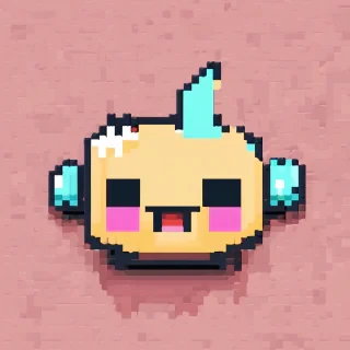 Cute happy chat bubble face