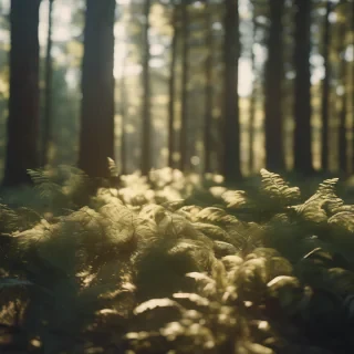 Hyperrealsitic forrest 16k sunny