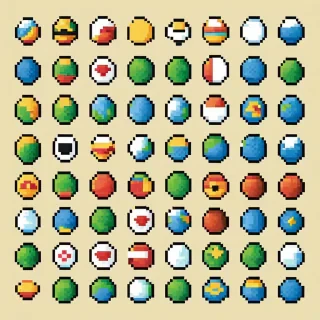 Super cute earth icon