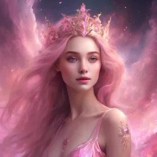 png background  princess in pink