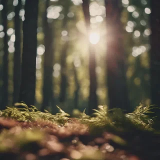 Hyperrealsitic forrest 16k sunny